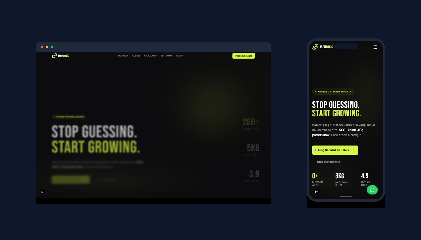 Screenshot of IronLogic project