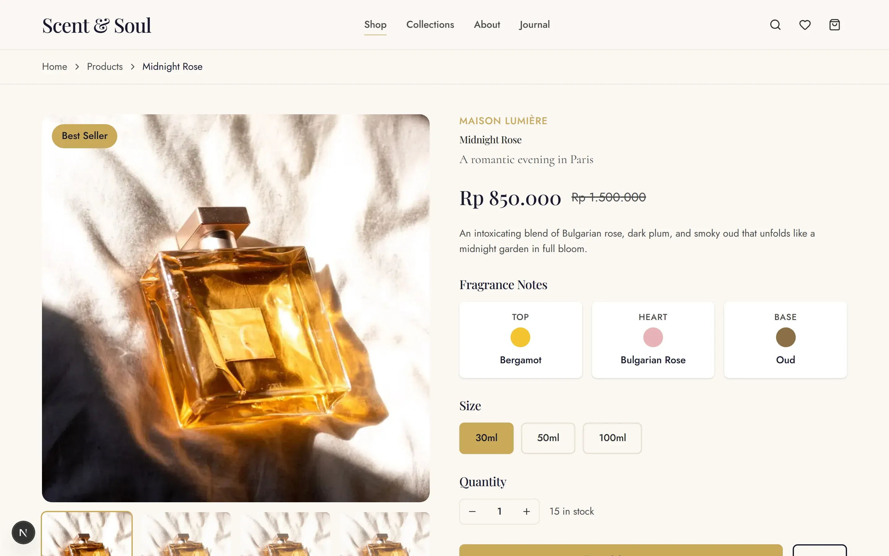 Scent & Soul - Screenshot 1